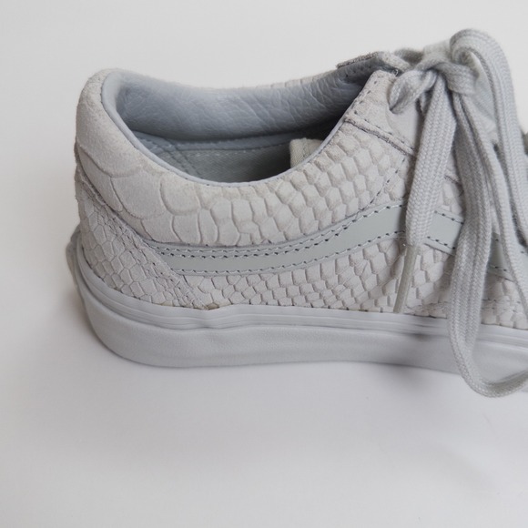 Vans Old Skool DX Mono Python Dawn Blue Women's 5 / Men's 3.5 VN0A32GJLQD - Picture 14 of 16